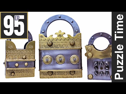 Puzzle Time Ep 95 - Gorgeous new Indian Trick Locks