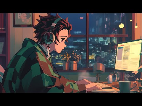 Demon Slayer Lofi ️🍀 Anime lofi hip hop mix - Music make you feel motivated and relaxed