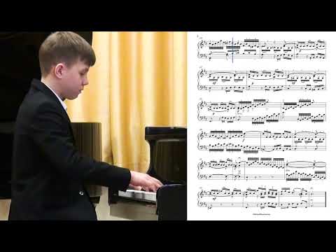 Bach - Sinfonia No.15 in B minor | Adam Balogh