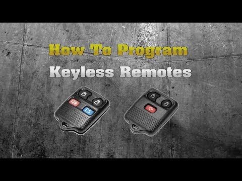 Dorman Keyless Remote Programming for Ford