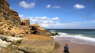 preview picture of video 'Badebucht Salema - Portugal Algarve'