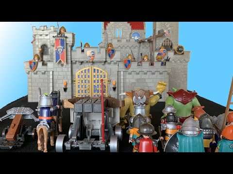 PLAYMOBIL KNIGHTS | Great Battle at the Fortified Castle