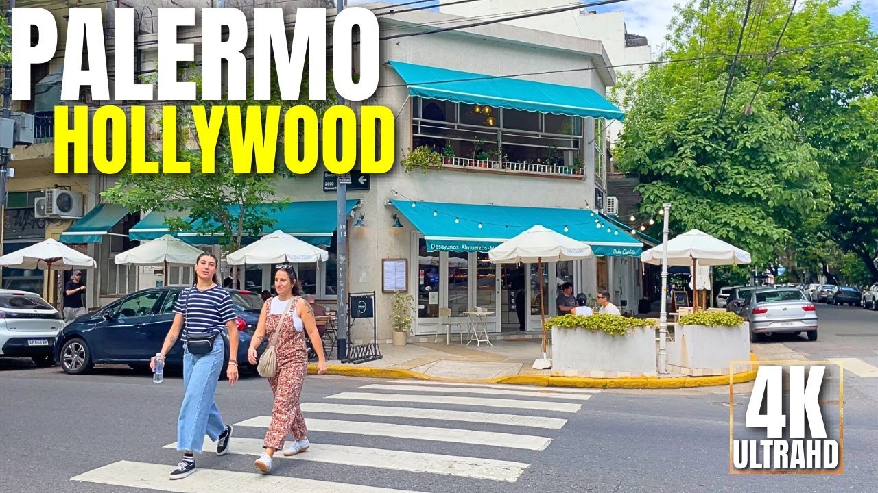 Immersive street-level walking tour through Buenos Aires — Palermo, Argentina, showcasing authentic urban landscapes, local architecture, and the vibrant atmosphere of the city's neighborhoods