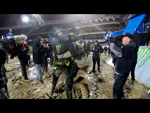 GoPro: Adam Cianciarulo's Extended Main Event Win With Post Race Celebration - San Diego Supercross