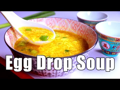 Egg Drop Soup Recipe | 15 Minute Egg Drop Soup | Easy Egg Drop Soup