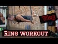 Gymnastics Ring Workout | Calisthenics