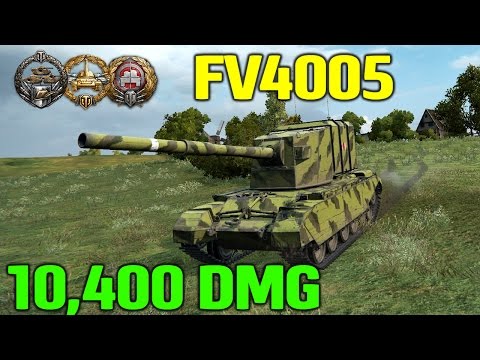 World Of Tanks | FV4005 Stage II - 10400 Damage - 7 Kills