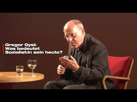 Gregor Gysi: Sozialist*in sein heute