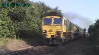 preview picture of video 'Felixstowe Freight - Trimley 15/07/2014'