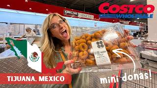Costco in Tijuana, Mexico: Mini Donas, Warm Milk, & Food Court Chamoy