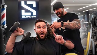 JE TESTE UN COIFFEUR DANS UNE SALLE DE SPORT!!! (c'est improbable)