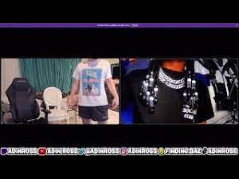 Aqua Raps Freestyles In Adin Ross Talent Show!!!!!!!