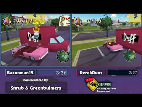 The Simpsons Hit and Run Tournament - Grand Final - Baconman vs Derek (2019)