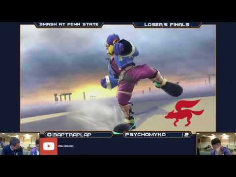 S@PS 32 Wii U Singles - BapTrapLap (Link) vs PsychoMyko (Falco) - Loser's Finals