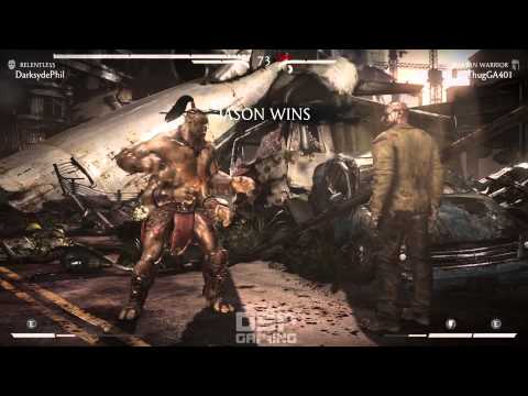 MKX Jason Vorhees PREMIERE Multiplayer pt38 - Freak vs. Freak (vs. Goro)