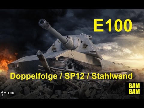 World of Tanks Replay 0032 (deutsch) E100 - Stahlwand / SP12