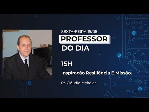 Programa 180 Graus - 15/05 - 15h - PROFESSOR DESENVOLVIMENTO, INSPIRAÇÃO DE RESILIÊNCIA E MISSÃO