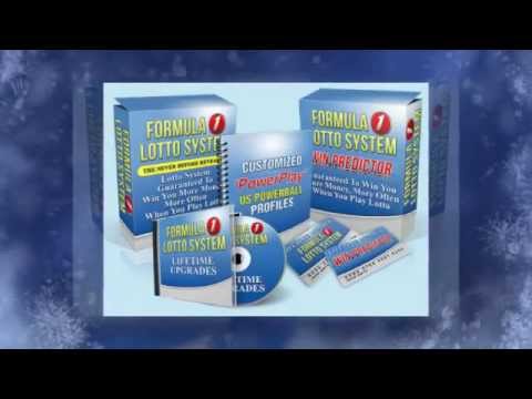 Formula 1 Lotto System - Creating More Lottery Winners