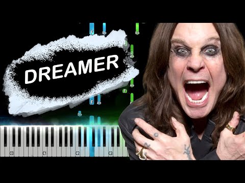 Ozzy Osbourne - Dreamer Piano Tutorial