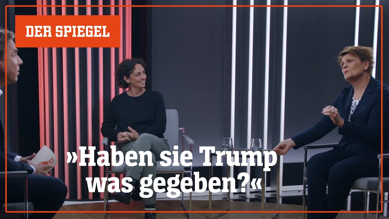 »Dieser Mann ist gaga« – Spitzengespräch zum TV-Duell Donald Trump vs. Kamala Harris | DER SPIEGEL