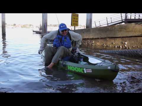 Cory's Ultimate Kayak Fish Finder Mount with Lowrance Hook4 Fishfinder