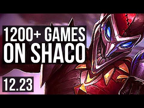 SHACO vs EKKO (JNG) | 6.3M mastery, 5/0/1, 1200+ games | EUW Diamond | 12.23