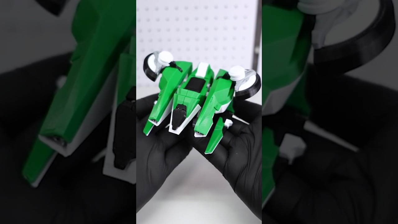 自作ヘンシンスターをヘンシンさせる！ #3dprinting #カービィのエアライダー