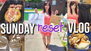 SUNDAY RESET | Weight Loss Meal Prep, Wedding & Summer Clothes Shopping