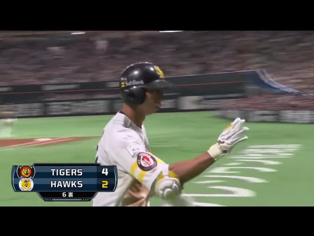 【6回裏】福田のバットが止まらない‼ ホークス・福田 反撃開始を告げる2試合連続弾を放つ‼ 2019/6/12 H-T