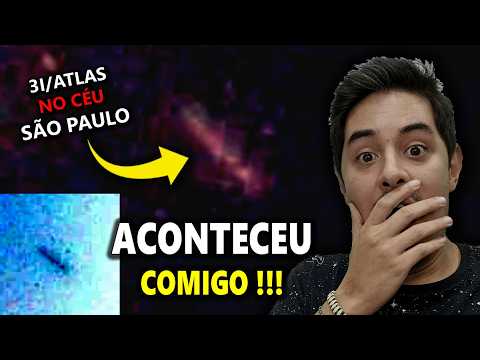 URGENTE - OLHA O QUE ACONTECEU QUANDO CONSEGUI OBSERVAR O 3I/ATLAS!!! + É NAVE MESMO? + LUZES PIAUÍ