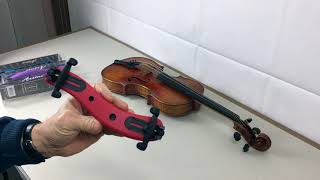 Artino Ergo Violin Shoulder Rest, Unboxing and Fitting