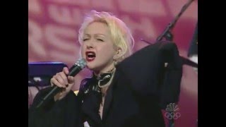 Cyndi on Carson Daly Show 2004 (At Last Era)