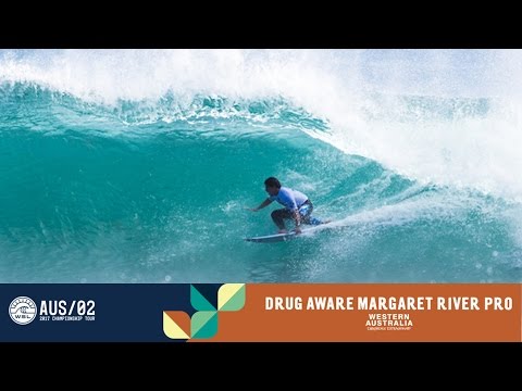 Wright vs. O'Leary vs. Gouveia - Round One, Heat 7 - Drug Aware Margaret River Pro 2017