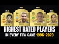 Top 10 Football Players in EVERY FIFA GAMES! 🤯🔥 | FIFA 96 - FIFA 23
