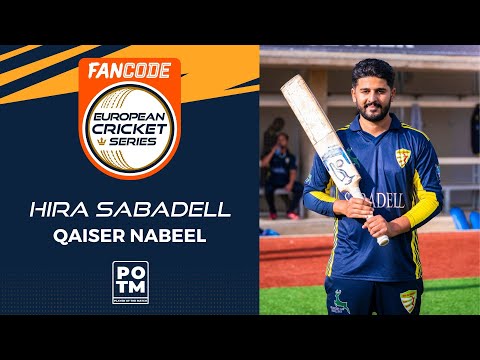 POTM: Q.Nabeel - Match 31 - HIS vs BAK | Highlights | FanCode ECS Spain, Barcelona 2022 | ECS22.705