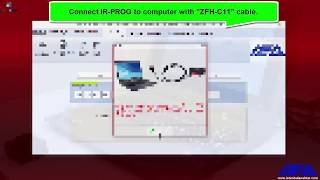 IR-PROG Update Procedure using Zed-FULL PC SW