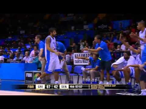 Greece vs Senegal - Full Basketball Game - FIBA Basketball World Cup 2014