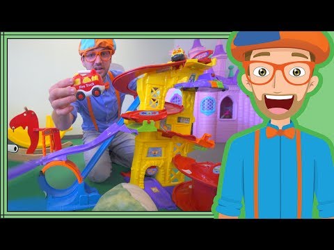 Educational blippi videos for children - learning movement verbs for kids