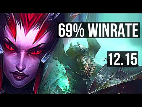 ELISE vs MORDE (JNG) | 13/1/6, 69% winrate, Legendary | EUW Challenger | 12.15