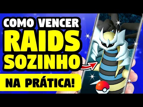 🔴 Como fazer RAID POKEMON GO SOZINHO, SEM AMIGOS e SEM ANDAR!