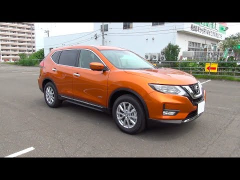 NISSAN X-TRAIL 2017, Гибрид, 4WD. Обзор экстерьера и интерьера.