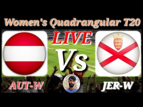 Austria Women v Jersey Women || Match 4 || Womens T20I Quadrangular Series in France