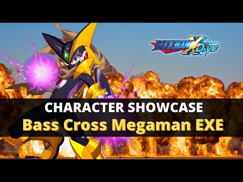 Rockman X DiVE | Forte Cross Megaman exe | Character Showcase