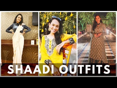 Indian Wedding Guest Outfit Ideas for 2022! || Part 1 || Ishanya Keshodhan