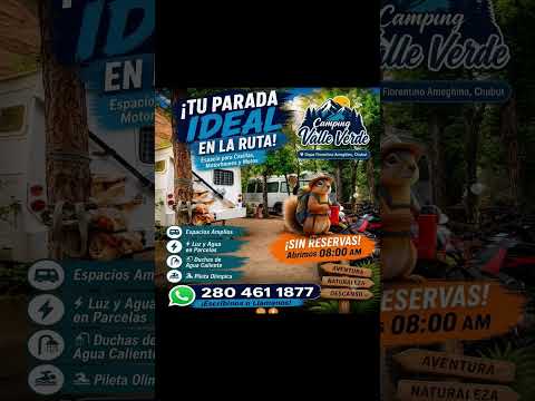 Camping Valle Verde Dique Florentino Ameghino Chubut Argentina WhatsApp 2804611877