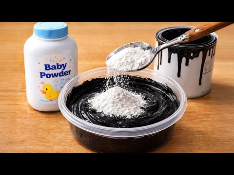 Përzieni PLUHURIN PËR FËMIJË me BOJË!!! Pasi ta mësoni këtë sekret, do të mbeteni të TRONDITUR!