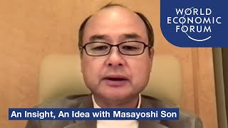 An Insight, An Idea with Masayoshi Son | DAVOS AGENDA 2021