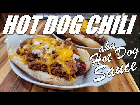 How to Make Amazing Hot Dog Chili, AKA Hot Dog Sauce