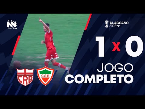 CRB 1 X 0 CSE - 10/01/26 | ALAGOANO 2026 | #LIVE