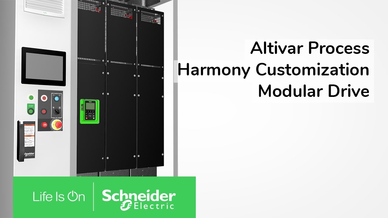Altivar Process Modular & Harmony Customization: The Winning Combination